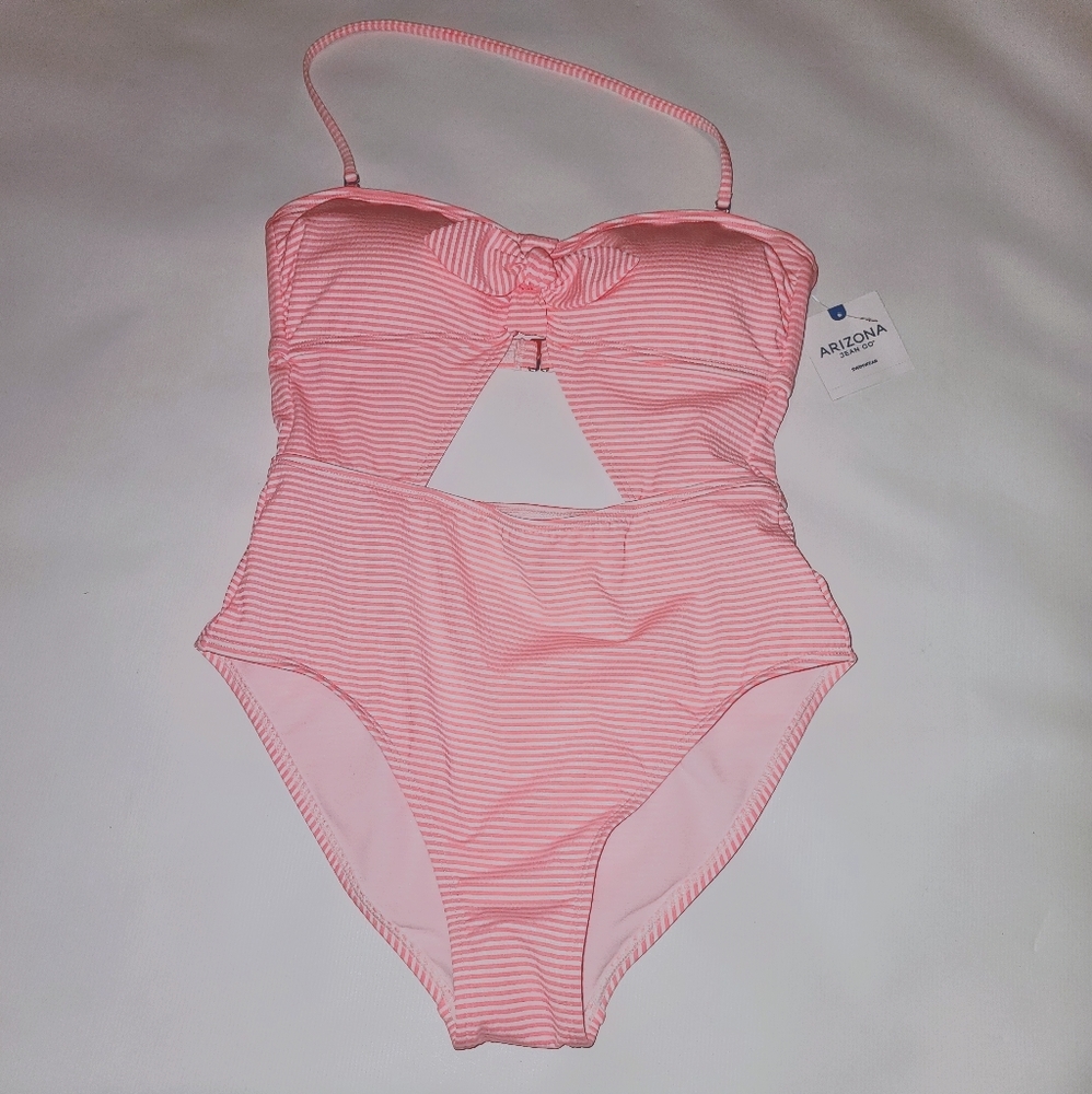 Arizona one peice swim suit coral